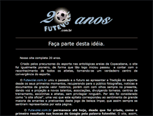 Tablet Screenshot of futevolei.com.br